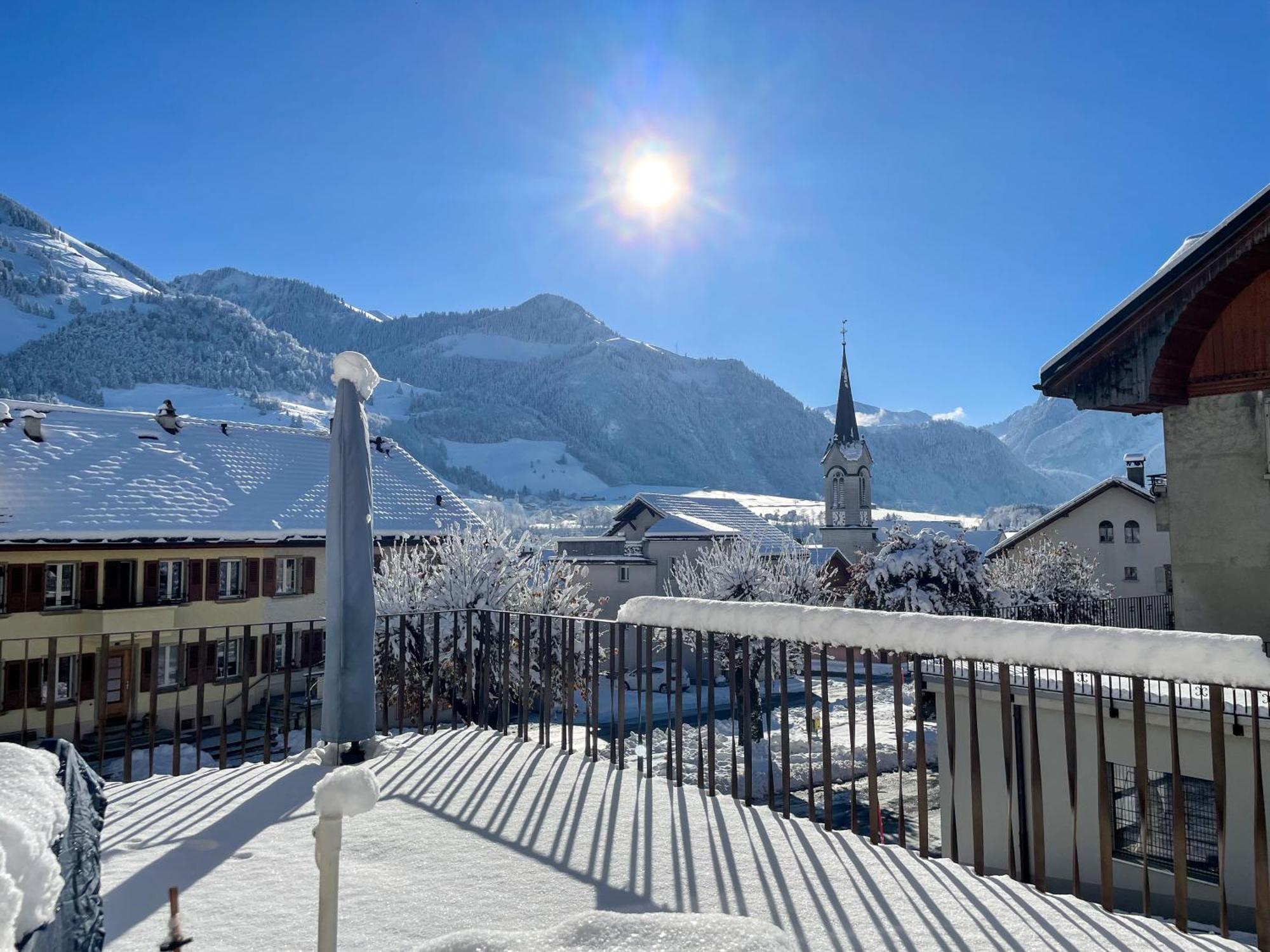 Auberge De L'Ange Albeuve Екстер'єр фото