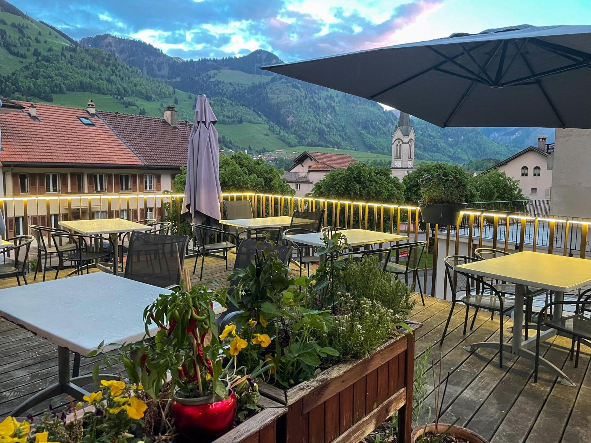 Auberge De L'Ange Albeuve Екстер'єр фото